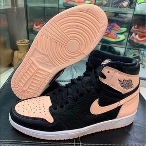 Jordan 1 Retro High Black Crimson Tint size 18 NEW